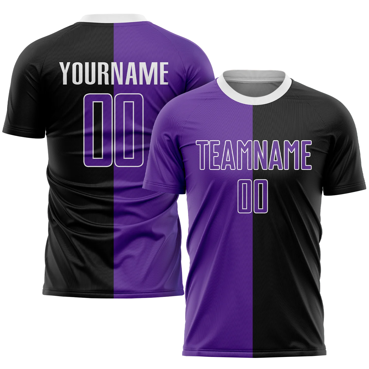 Custom-Black-Purple-White-Sublimation-Split-Fashion-Soccer-Uniform-Jersey.webp