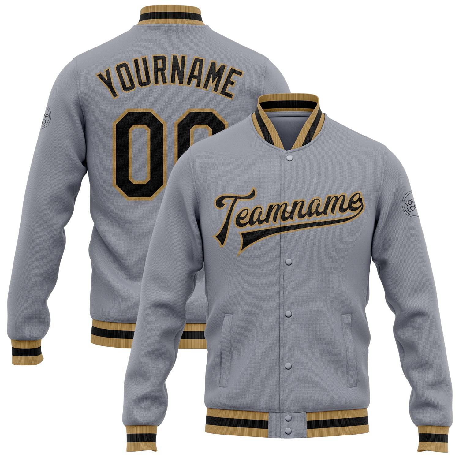 Custom-Gray-Black-Old-Gold-Bomber-Full-Snap-Varsity-Letterman-Jacket.jpg